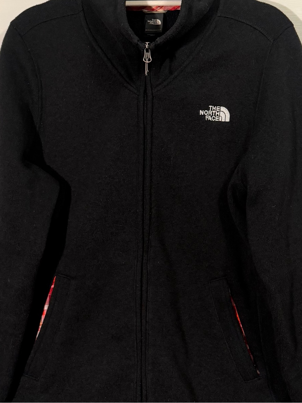 The North Face Women's Black Full-Zip Utility Jacket with Logo XL